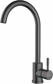 картинка Смеситель Granfest-Quarz Z-5410 PVD графит 