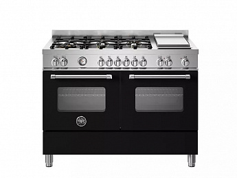 картинка Комбинированная кухонная плита Bertazzoni MAS126G2ENET чёрный 