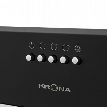 картинка Кухонная вытяжка Krona ADEL 600 BLACK PB  картинка Кухонная вытяжка Krona ADEL 600 BLACK PB