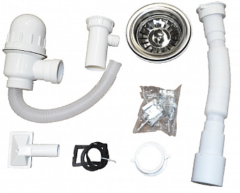 картинка Мойка для кухни Premial 4848 полированная (0,6мм) 