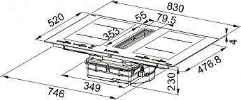 картинка Индукционная варочная панель Franke Maris FMA 8391R HI  картинка Индукционная варочная панель Franke Maris FMA 8391R HI