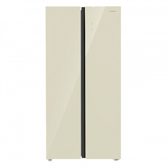 картинка Холодильник MFF191NFBG бежевое стекло 