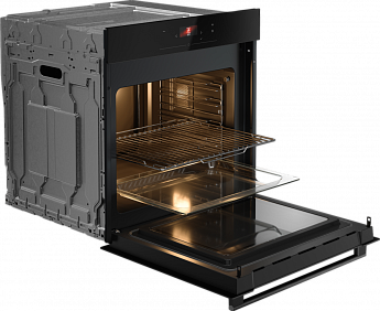 картинка Электрический духовой шкаф с функцией СВЧ Asko OCM26BGH черный 