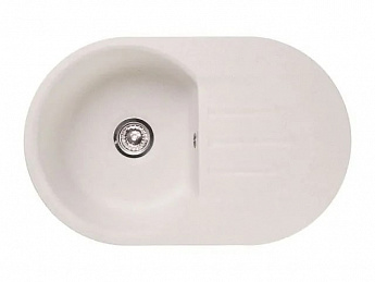 картинка Мойка для кухни Granfest-Smart SM685L белый 