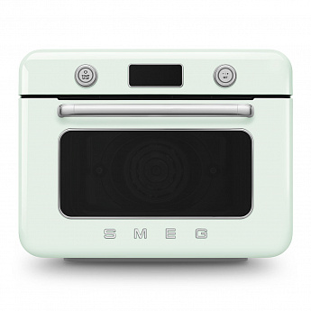 картинка Мини-печь с паром Smeg COF01PGEU постельный зеленый  картинка Мини-печь с паром Smeg COF01PGEU постельный зеленый