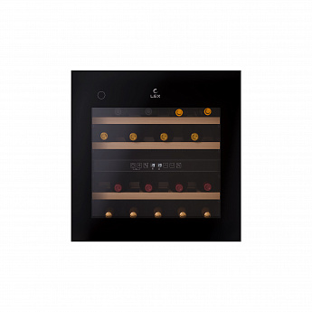 картинка Встраиваемый винный шкаф Lex LWD6036BL dual zone PP  картинка Встраиваемый винный шкаф Lex LWD6036BL dual zone PP