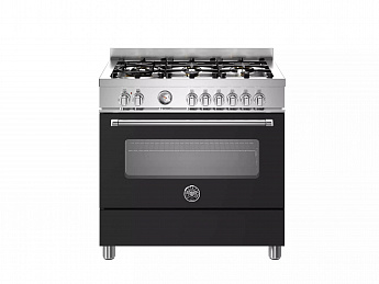 картинка Комбинированная кухонная плита Bertazzoni MAS96L1ENET чёрный  картинка Комбинированная кухонная плита Bertazzoni MAS96L1ENET чёрный