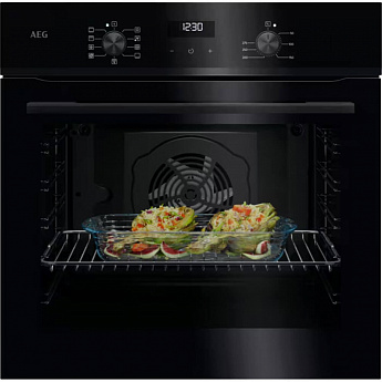 картинка Электрический духовой шкаф Aeg NBU5A21SB черный  