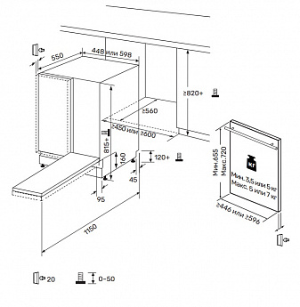 картинка Посудомоечная машина Kuppersberg GLM 6080 