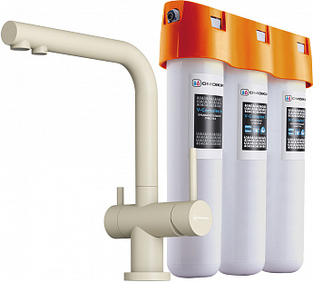 картинка Смеситель  Omoikiri PURE DROP LITE + NAGANO-P  картинка Смеситель  Omoikiri PURE DROP LITE + NAGANO-P