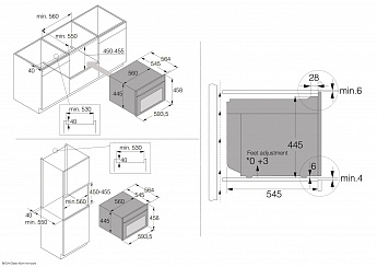 картинка Электрический духовой шкаф с функцией СВЧ Asko OCM24BGH черный 