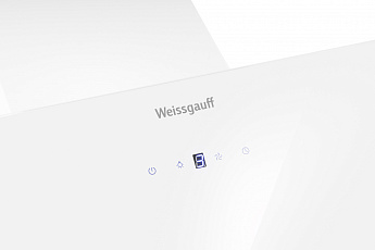 картинка Кухонная вытяжка Weissgauff Yota 600 Touch White Glass 