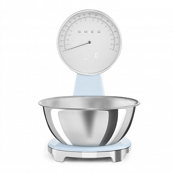 картинка Кухонные весы Smeg KSF01PBWW  картинка Кухонные весы Smeg KSF01PBWW