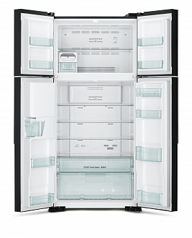 картинка Отдельностоящий холодильник Hitachi R-W 660 PUC7 GBE бежевый 