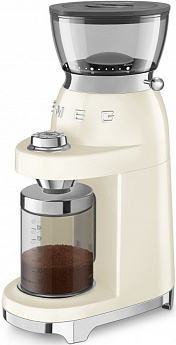 картинка Кофемолка Smeg CGF03CREU кремовый 