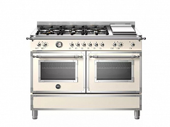 картинка Комбинированная кухонная плита Bertazzoni HER126G2EAVT слоновая кость  картинка Комбинированная кухонная плита Bertazzoni HER126G2EAVT слоновая кость
