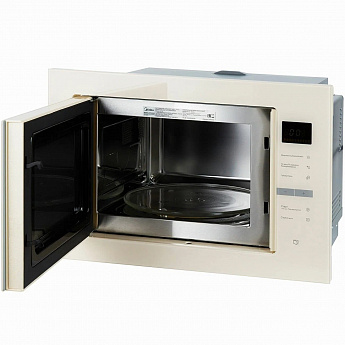 картинка Микроволновая печь встраиваемая Midea MI10250GI бежевая 
