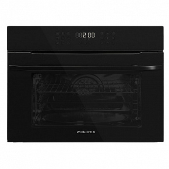 картинка Духовой шкаф с функцией СВЧ Maunfeld XCMO4414GB черный 