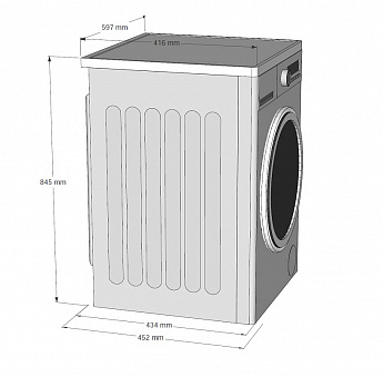 картинка Стиральная машина Korting KWM 42L1065 