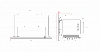 картинка Микроволновая печь встраиваемая Korting KMI 928 GW белая 