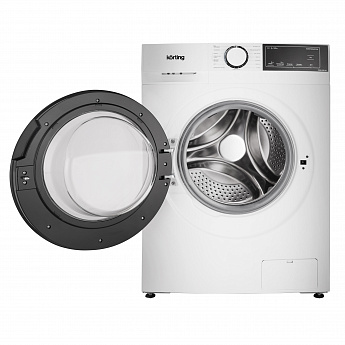 картинка Стиральная машина узкая с паром Korting KWM 45IS148  картинка Стиральная машина узкая с паром Korting KWM 45IS148