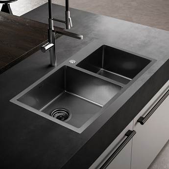 картинка Мойка для кухни Melana S7843HB PROFLINE графит 
