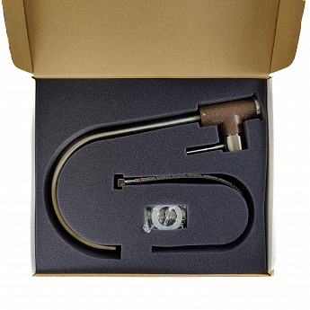 картинка Смеситель Gerdamix KALAMBO (FL) коричневый 