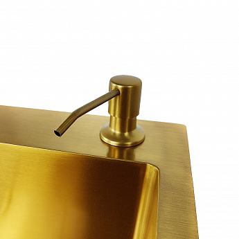 картинка Комплект Emar PVD GOLDEN (мойка, смеситель, дозатор)   картинка Комплект Emar PVD GOLDEN (мойка, смеситель, дозатор)