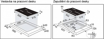 картинка Индукционная варочная панель De Dietrich DPI4442B Infinite Black 