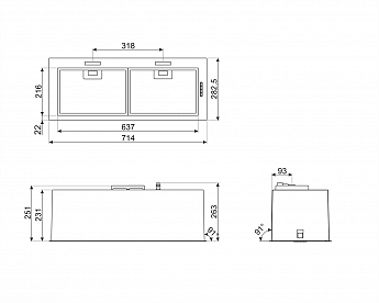 картинка Кухонная вытяжка Smeg KSG70HPE  картинка Кухонная вытяжка Smeg KSG70HPE