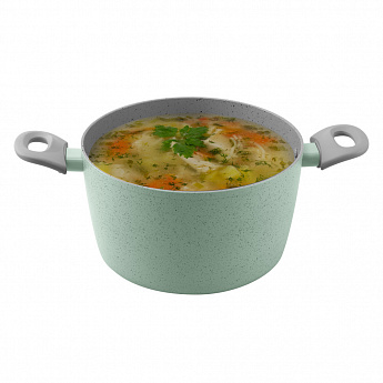 картинка Кастрюля с крышкой Maunfeld HELGA MCS57FA05FS фисташковый  картинка Кастрюля с крышкой Maunfeld HELGA MCS57FA05FS фисташковый