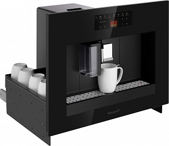 картинка Кофемашина Weissgauff WCMI-576 Touch Cappuccino черная  картинка Кофемашина Weissgauff WCMI-576 Touch Cappuccino черная