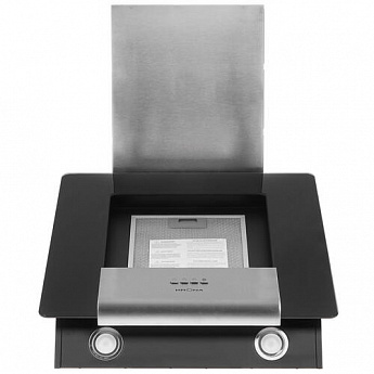 картинка Кухонная вытяжка Krona TALLI 600 INOX/BLACK GLASS 3P  картинка Кухонная вытяжка Krona TALLI 600 INOX/BLACK GLASS 3P