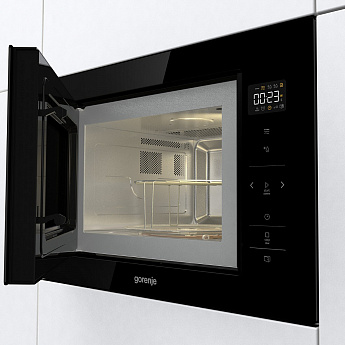 картинка Микроволновая печь с грилем Gorenje BMX251SG2BG  картинка Микроволновая печь с грилем Gorenje BMX251SG2BG