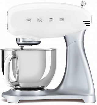 картинка Миксер планетарный Smeg SMF04WHEU белый 