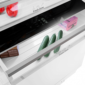 картинка Встраиваемый холодильник Maunfeld MBF212NFW1 Inverter  картинка Встраиваемый холодильник Maunfeld MBF212NFW1 Inverter