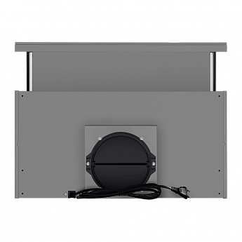 картинка Кухонная вытяжка Maunfeld VSQ 60 INOX/GLASS WHITE  картинка Кухонная вытяжка Maunfeld VSQ 60 INOX/GLASS WHITE