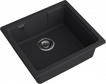 картинка |Discount| Мойка для кухни Granfest URBAN 4550 черный 