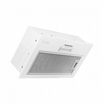 картинка Кухонная вытяжка Lex GS BLOC LIGHT 600 WHITE  картинка Кухонная вытяжка Lex GS BLOC LIGHT 600 WHITE