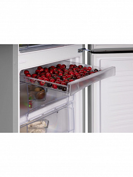 картинка Отдельностоящий холодильник Nord NRB 162NF X нержавеющая сталь 