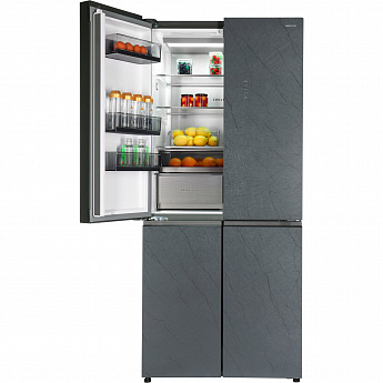 картинка Отдельностоящий холодильник Hiberg RFQ-610G GS inverter 