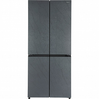 картинка Отдельностоящий холодильник Hiberg RFQ-610G GS inverter 