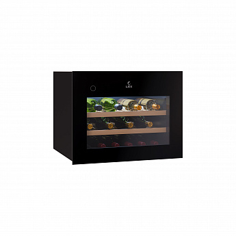 картинка Встраиваемый винный шкаф Lex LWD6028BL PP 