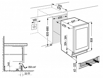 картинка Встраиваемый винный шкаф Liebherr UWgb 3631-20 001 