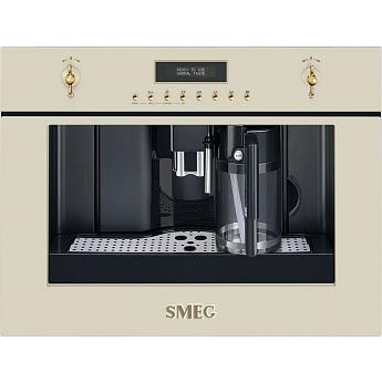 картинка Кофемашина Smeg CMS8451P кремовый  картинка Кофемашина Smeg CMS8451P кремовый
