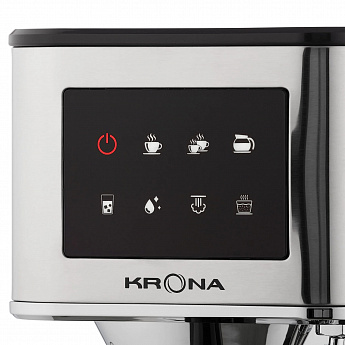 картинка Кофеварка Krona Espresso Kaffeemaschine Inox 20 Bar  картинка Кофеварка Krona Espresso Kaffeemaschine Inox 20 Bar
