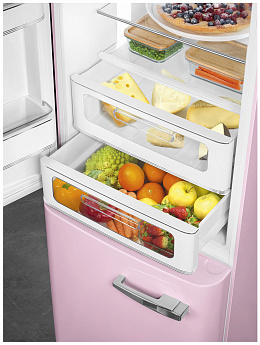 картинка Отдельностоящий холодильник Smeg FAB32LPK5  картинка Отдельностоящий холодильник Smeg FAB32LPK5