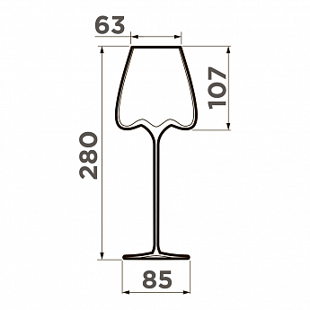 картинка Бокалы для белого вина Omoikiri Omoikane-WW 