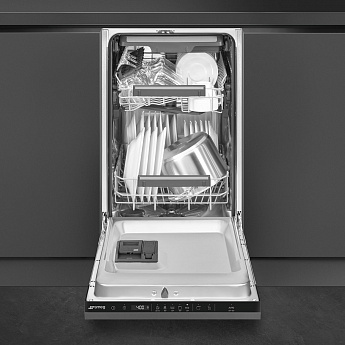 картинка Посудомоечная машина Smeg ST4533IN  картинка Посудомоечная машина Smeg ST4533IN