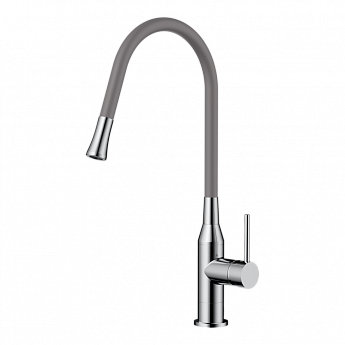 картинка Смеситель Omoikiri YATOMI-BN-GR нержавеющая сталь 